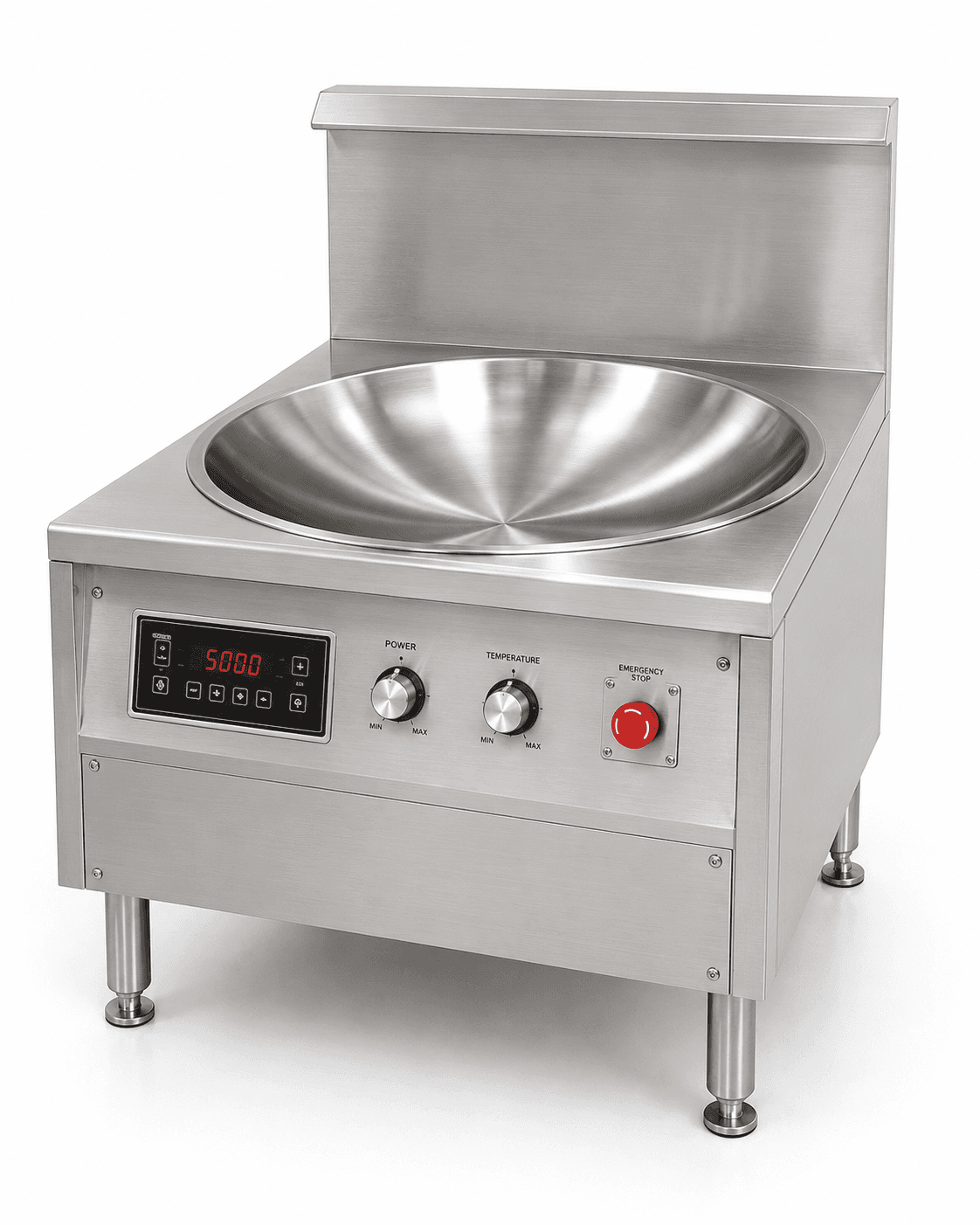 INDUCTION KADAI — commercial kitchen equipment by Veecos, Visakhapatnam (Vizag)