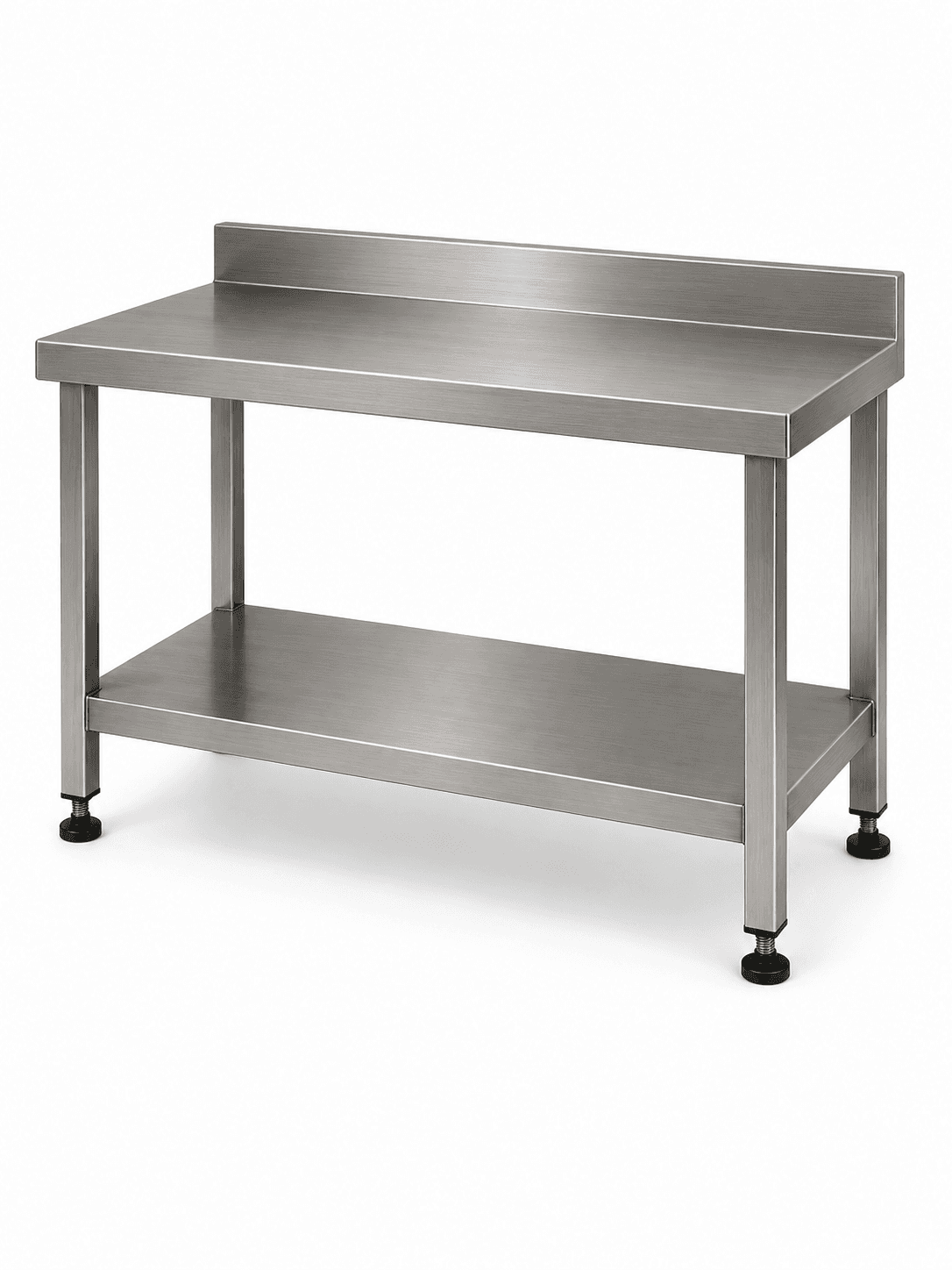 WORK TABLE WITH SPLASHBACK — commercial kitchen equipment by Veecos, Visakhapatnam (Vizag)